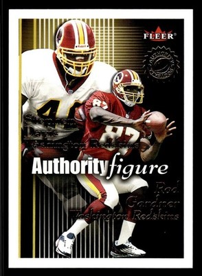 2001 Fleer Authority - Authority Figure Stephen Davis, Rod Gardner #5 /1750
