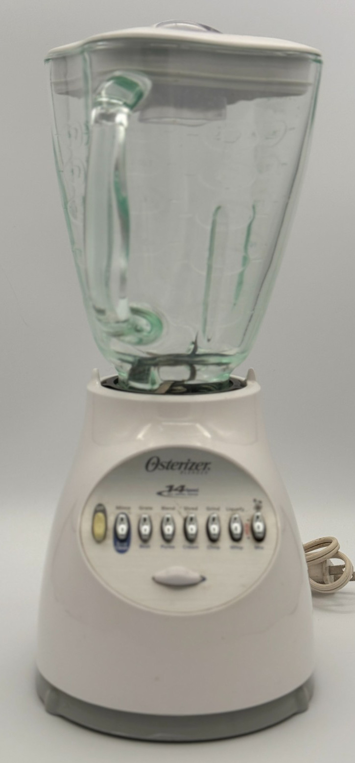 Osterizer 14 Speed Blender All Metal Drive - Model 6650 - Gl