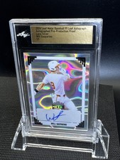 2024 Leaf Metal Auto ‘91 Pre-Production Proof  Will Gasparino Lava Silver RC 1/1