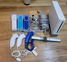 Nintendo Wii Bundle 3 Controllers Tested And Clean!
