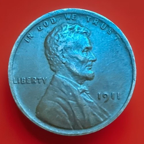1911-P AU Lincoln Wheat Penny Cent Philadelphia Mint  579