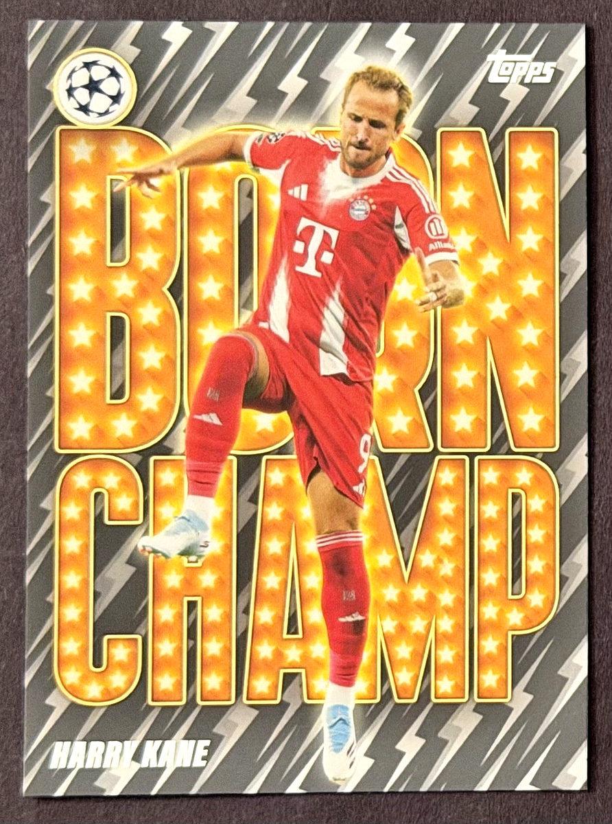 Harry Kane BORN CHAMP #BC-6 2025-26 Topps UEFA Club Bayern Munich