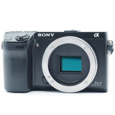 Sony NEX-7 24.3 MP Mirrorless DSLR Camera - Black with 18-55mm