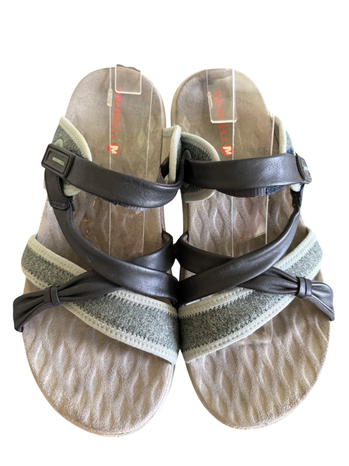 Sandali Merrell donna ebano Select grip con cinturino outdoor taglia 7 performance