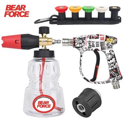 Hochdruckreiniger Spritzpistole kurze Düsen Set M22 3000 PSI Quick Connect