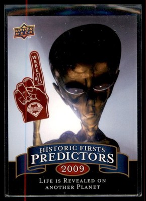 2009 Upper Deck Historic Predictors Life Discovered on Another Planet #HP-5