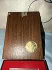 1971 S Eisenhower Proof Brown Box 40% Silver Ike Dollar Brown Box — photo 2