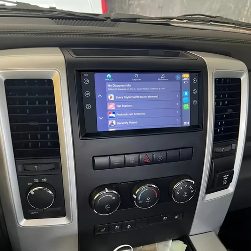 7" Car Radio GPS Navi Carplay For Dodge 2009-2012 RAM 1500 2500 3500 Android 15 - Picture 1 of 18