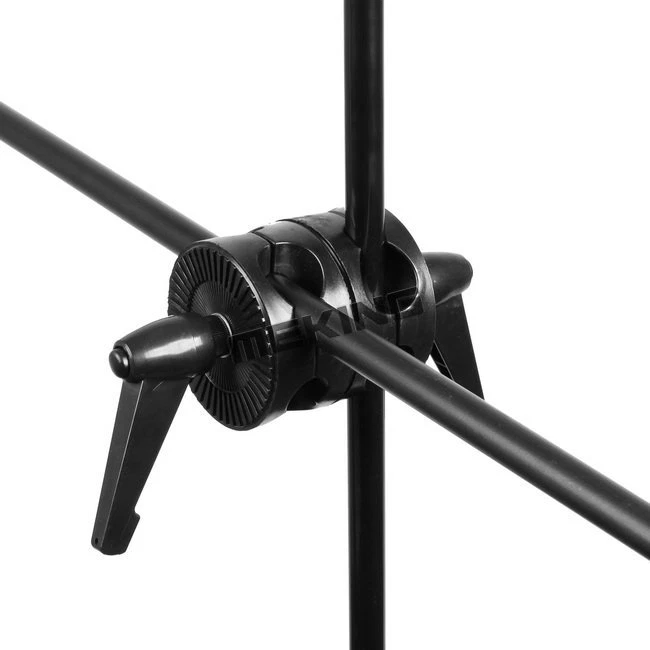 Soporte de luz Flash Softbox trípode abrazadera clip soporte brazo brazo brazo doble agarre Foto 3 de 4