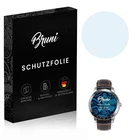 Bruni 2x Folie für Asus VivoWatch 5 HC-B05 Schutzfolie Displayschutzfolie