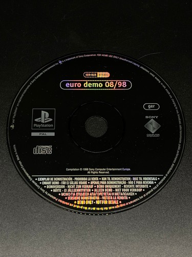 +75 Playstation 1 Demo Discs Promo Cds PS1 Silent Hill Metal Gear Solid Eur Demo - Bild 87 von 100