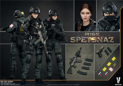 NEW VERYCOOL VCF-2058A Russian Special Combat Women MISS SPETSNAZ