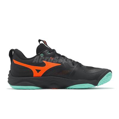 Mizuno Wave Momentum Elite Black White Orange Men Volleyball Shoes