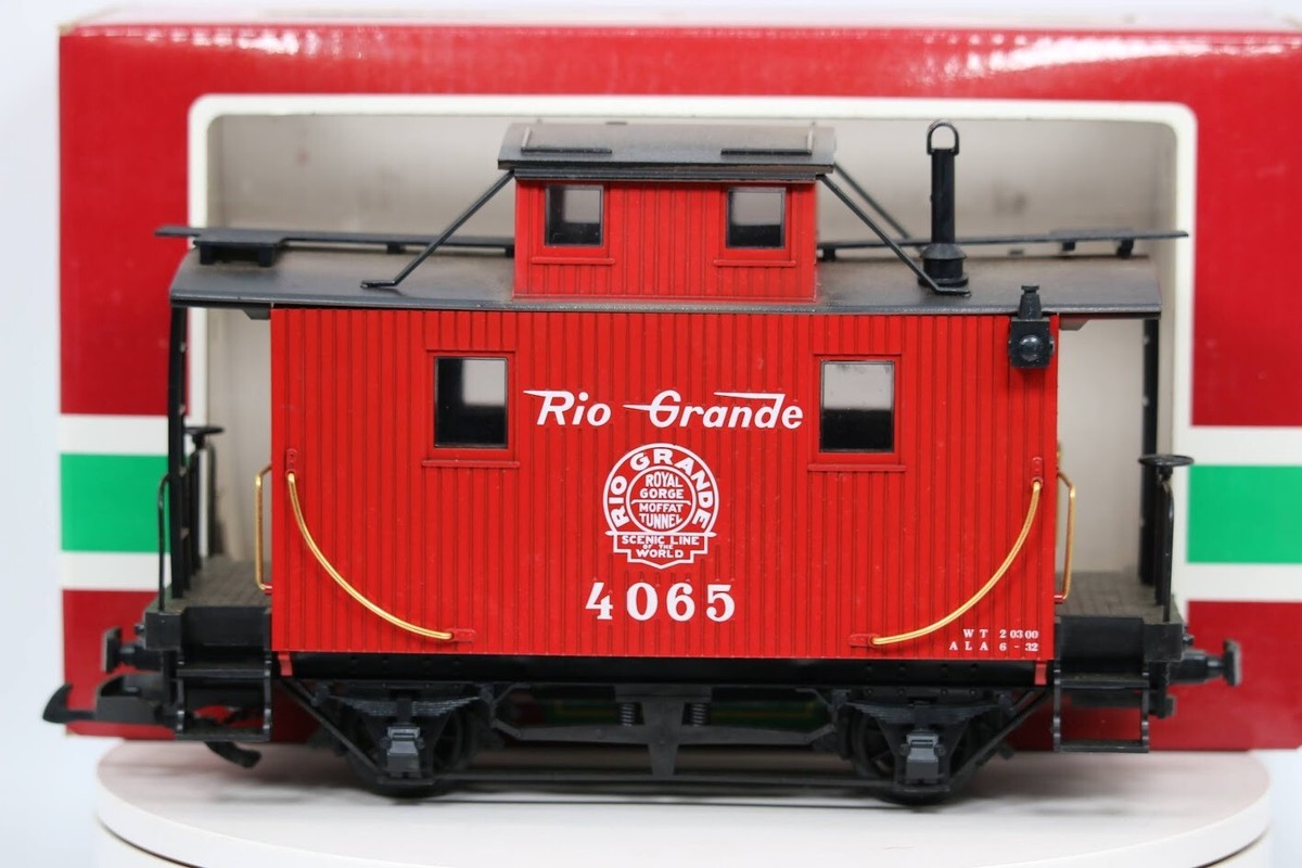 LGB 4065 RIO GRANDE CABOOSE LN G Gauge In The Box | eBay