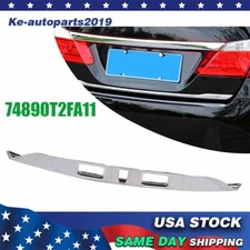 For 2013-2015 Honda Accord 74890T2FA11 Rear License Garnish Molding Cover Trim