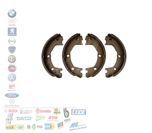Blue Print ADG04170 Set Di Freni Posteriori Per Daewoo Rezzo Chevrolet Rezzo