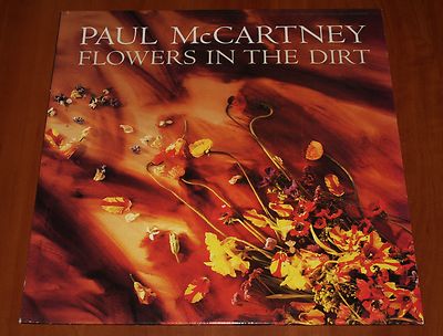 PAUL McCARTNEY FLOWERS IN THE DIRT LP *RARE* GREEK 1st PRESS VINYL