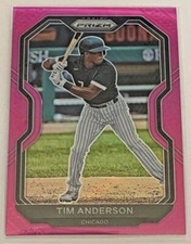 2021 Panini Prizm - Tim Anderson #71 Pink Prizm White Sox B-2