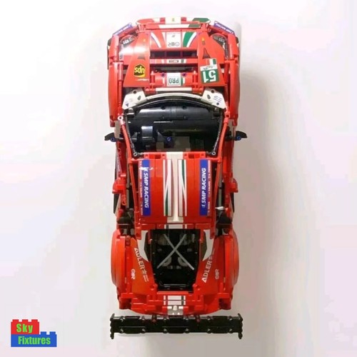 Wall mount for Lego McLaren Ferrari Lamborghini Porsche Red Bull Mercedes Ford - Picture 17 of 104