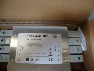 Schaffner FN3256H-160-40 Leistungsfilter 3x520/300V AC für industriellen Einsatz