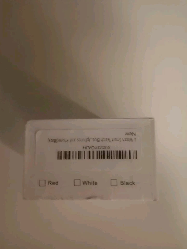 Uwatch Bluetooth Smartwatch (Black) Calls Text Music FM Radio Clock Pedometer - Image 4 of 4