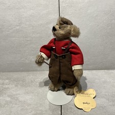 Vintage Bearly There Inc. - Spanky Jr. 8in Doll Bear With Stand
