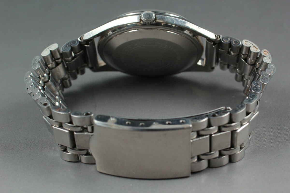 Exc+5* SEIKO LORD MATIC WEEKDATER 5606-7060 Silver Day Date