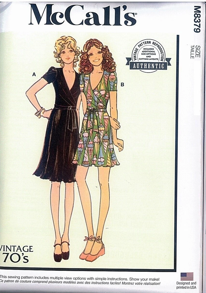 70's sales wrap dress
