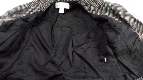 Doncaster Women Size 8 Vintage Jacket Cardigan Tweed Nubby Textured - Picture 10 of 17