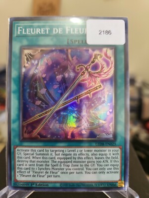 Yu-Gi-Oh! TCG Fleuret de Fleur Legendary Duelists: Synchro Storm LED8-EN025  1st