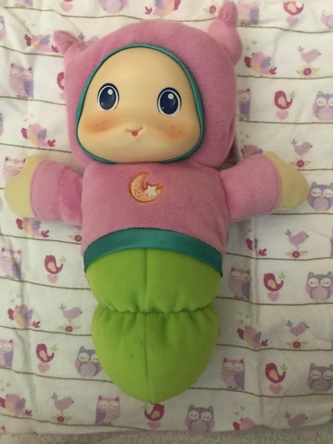 playskool glow worm pink