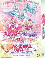 Wonderful Precure! (1-50End+ Movie) Anime DVD with English Subtitles