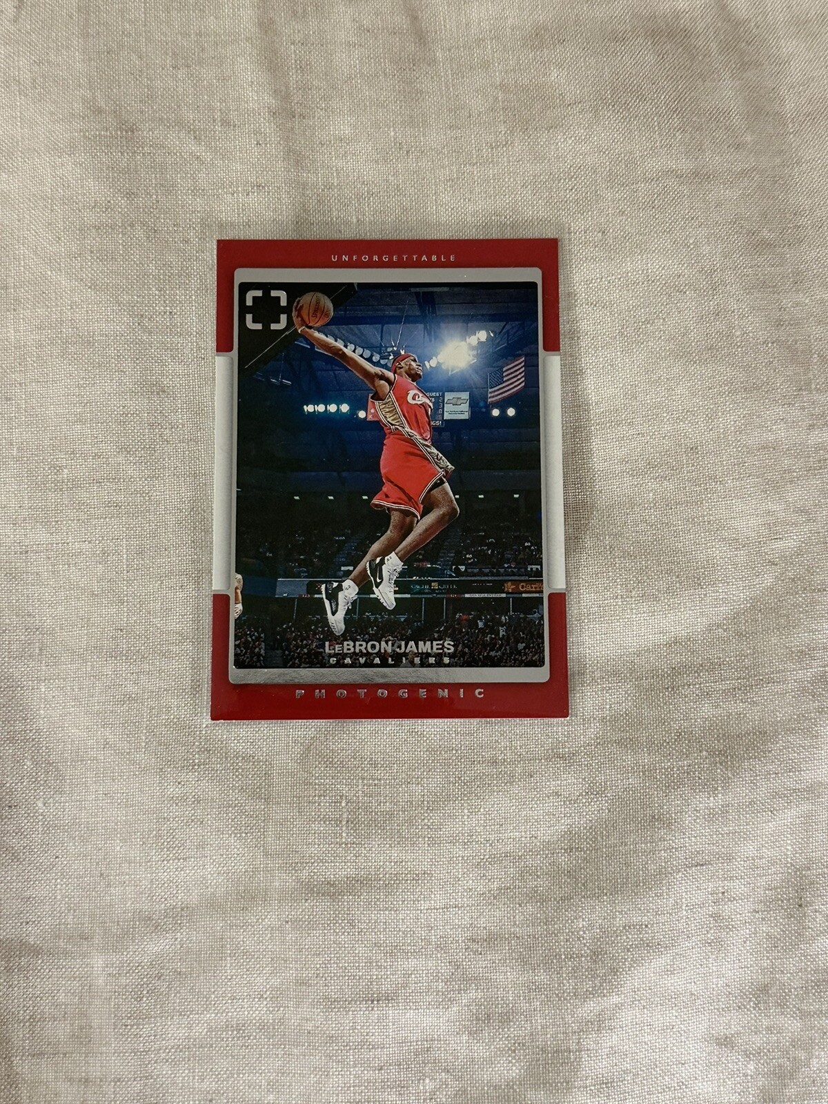 2021-22 Panini Photogenic #3 LeBron James Unforgettable Cavs Heat Lakers