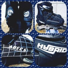 Ultra wheels Silver Hybrid ABEC5 Inline Skates Lightweight Dynamic Design Frame