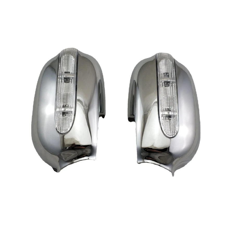 Cubierta lateral de espejo retrovisor LED cromada para 93-00 Toyota Corolla AE110 AE100 Foto 4 de 4