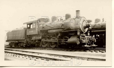 8K080 RP 1939 BOSTON & ALBANY RAILROAD 0-6-0 ENGINE #135 WORCESTER MA