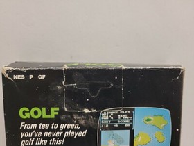 Golf (Nintendo Entertainment System, 1985) NES Black Box Complete CIB Hangtab
