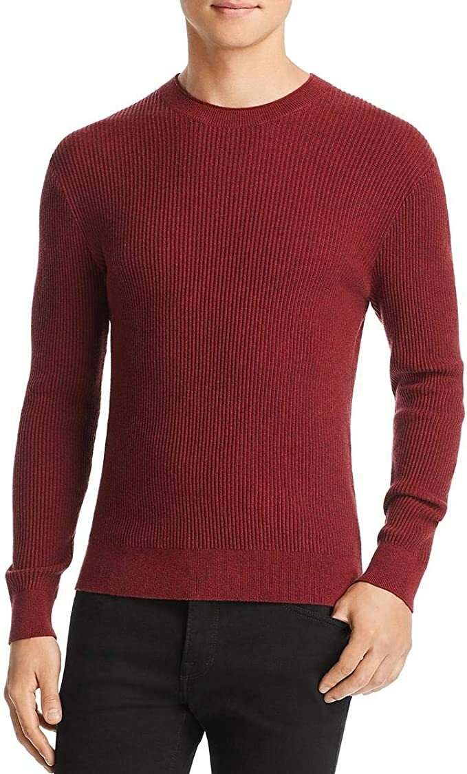 Свитер с круглым вырезом в рубчик от Michael Kors цена 128 WM 17 НОВИНКА 4390₽