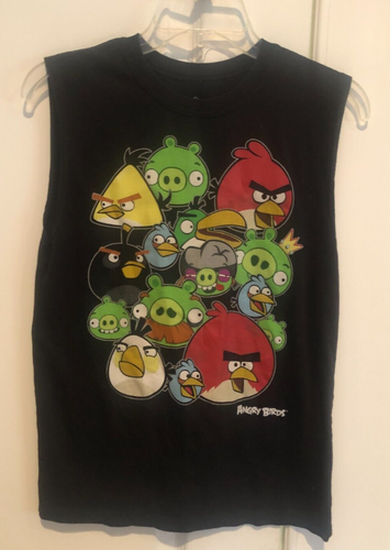 A BATHING APE Angry Birds Collaboration T-Shirt Femme XS Noir
