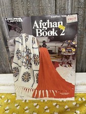Leisure Arts Afghan Book 2 Leaflet 102 VTG 1977 Knit and Crochet 16 patterns