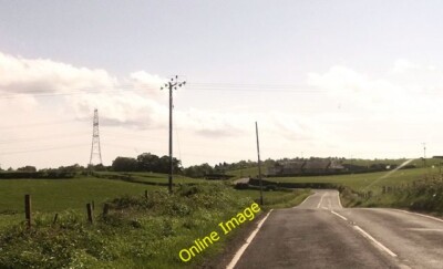 Photo 6x4 Windy road near Towncroft Farm Crosslee/NS4066  c2014