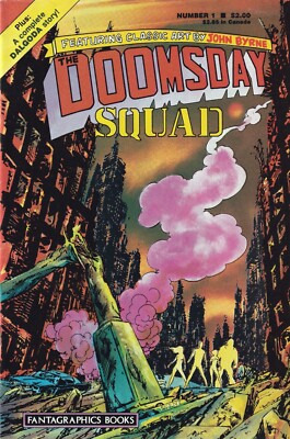The Doomsday Squad #1 : Fantagraphics Books : 1986 : vf-(7.5)  .