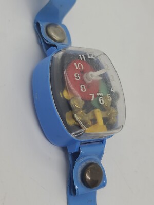 Vintage Working Childrens Animated Mechanical Wind-Up SEE 