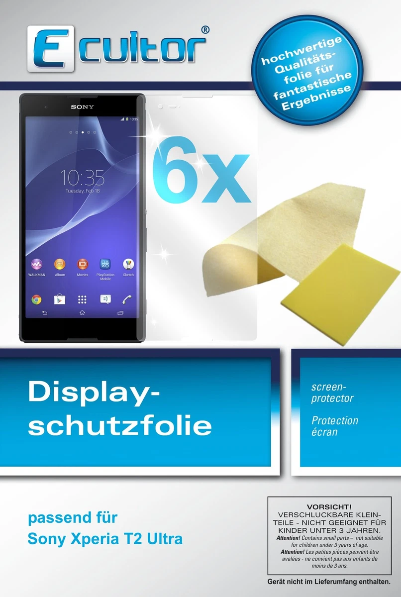 Brotect Pellicola Protettiva Trasparente Per Sony Ericsson Xperia S LT26i – Confezione Da 2 – Anti-impronte E Antigraffio
