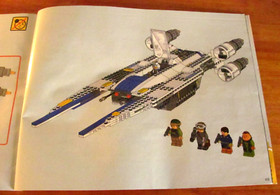 LEGO STAR WARS: REBEL U-WING FIGHTER, 75155, INSTRUCTION BOOKLET ONLY