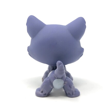 Figurine Littlest Pet Shop LPS Chien Husky #487 - Occasion, Marque Hasbro