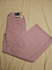Old Navy High Rise Girls Baggy Wide Leg XL 12 LIGHT Purple NWT