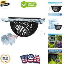 Floating Betta Hide Shrimp Cave 3D Printed Aquarium Decor, Multi-Function...
