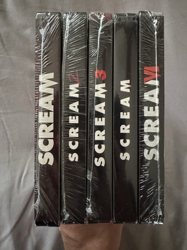 Scream (1996) | 2 | 3 | 5 (2022) | 6 VI 4K (UHD Blu-ray Digital) SteelBook ~ OOP - Foto 5 di 21