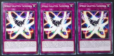 Spielset 3X: GALAKTISCHE TACHIONISCHE SPIRALE auf Italienisch CHIM-IT073 Common YUGIOH